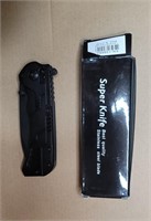 BLACK FOLDING KNIFE