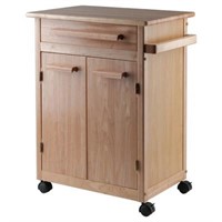 Hackett Kitchen Cart Natural - Winsome