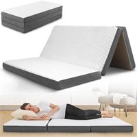 Contour Comfort 4 Inch Tri Folding Mattress