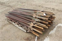 Approx (100) 6FT T-Style Fence Posts