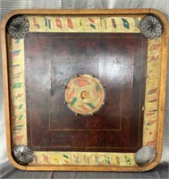 VINTAGE 2 SIDED GAME TABLE/CARROM CO.