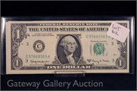 (2) One Dollar Silver Notes-