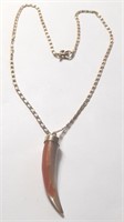 CLAW/FANG SHAPE NECKLACE