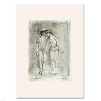"Two Dancers" Limited Edition Lithograph by Edna H