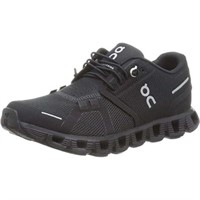 Size 9.5 ON Men's Cloud 5 Sneakers  All Black