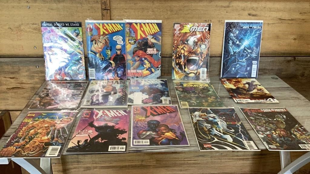 15 Marvel comic books