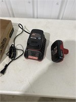 Craftsman charger and batteries untested
