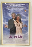 (Z) Movie Poster For All Of Me.( Appr 21in x 14in)