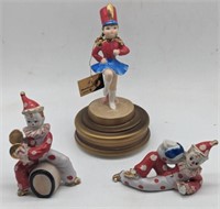 (FG) Schmid music box marching girl and vintage