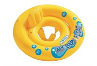 Baby Tube Float for Pool, Ages 1-2 Years, Yellow/B