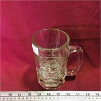 A&W Embossed Glass Root Beer Mug