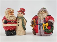 Lot of 2 Holiday Figurines