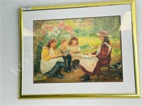 Outdoor class print by Shirley Fox
