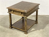Century Furniture Single Drawer Side Table