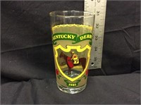 1981 Kentucky Derby Glass