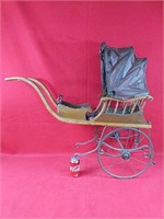 1890's Mail Cart Victorian Doll Buggy