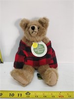 Green Mountain Jointed Bear new with tags 1993