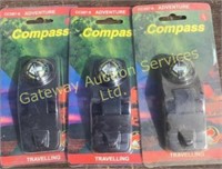 Compasses  approx 20 total.
