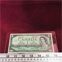 1867-1967 Canada $1 Banknote Paper Money Bill