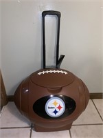 NFL football cooler insulated on wheels 55 quart