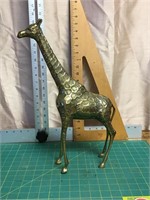 Brass giraffe