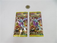 2 pack de cartes Pokémon Japonaise