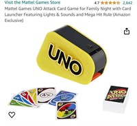 Mattel Games UNO Attack Card Game for Family