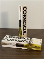 Three Corkcicle Chilled Wine Stoppers