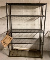 6' metal shelf