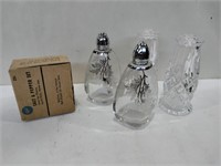 3 sets  salt and pepper shakers