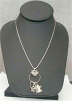 14 K Gold Charm Style Grandmother Necklace, 1