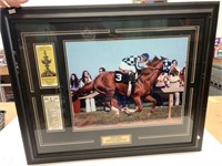 Secretariat 1973 Triple Crown Champ Framed Print