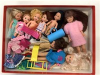 Lot of Assorted Vintage Dolls