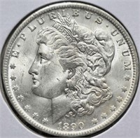 1890-O Morgan Silver Dollar Coin Uncirculated