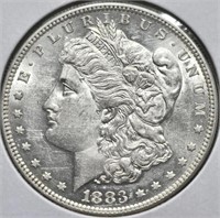1883 Morgan Silver Dollar Coin Proof Like Uncircul