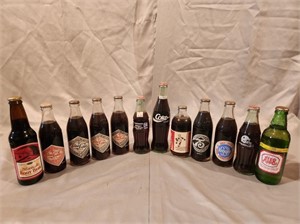 Commemorative Coca Cola and Other Bottles
