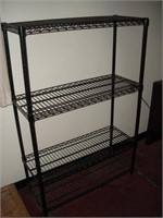 NSF Black Wire Shelf Unit 14 x 36 x 54