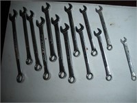Craftsman Combination Metric  wrenches 7-22 mm