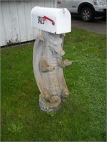 Dragon Mail box Post damaged