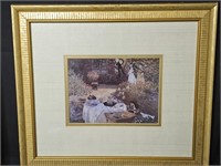 Monet Art Print of The Luncheon 1873 Painting