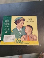 Girl Scouts of the USA 1964 calendar