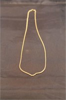 14K GOLD - 20" WHEAT STYLE CHAIN W/LOBSTER CLAW