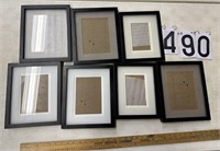 Flat of picture frames Black