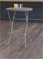Plastic Foldable Table Dad-YCZ-80R-2-Bar-Gw-Gg