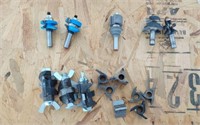 ROUTER AND SHAPER BITS-MIXED LOT