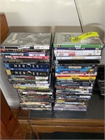 GROUP OF DVDS