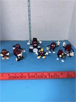 C1987 California Raisin figurines.