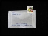 1974 U.S. 10 Cents Zip Code Postage Stamp