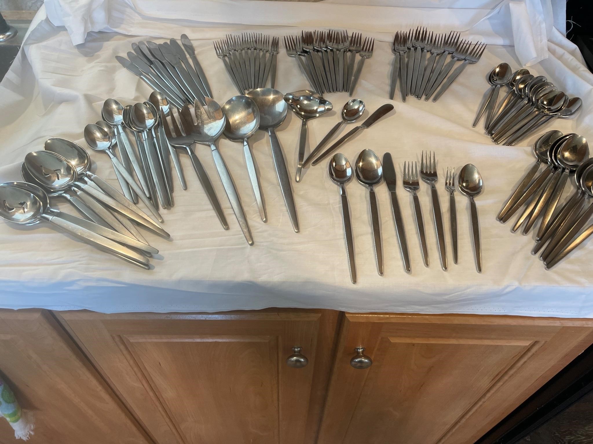 Vintage Silverware Set