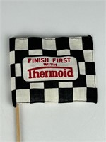 Thermoid advertising checker flag